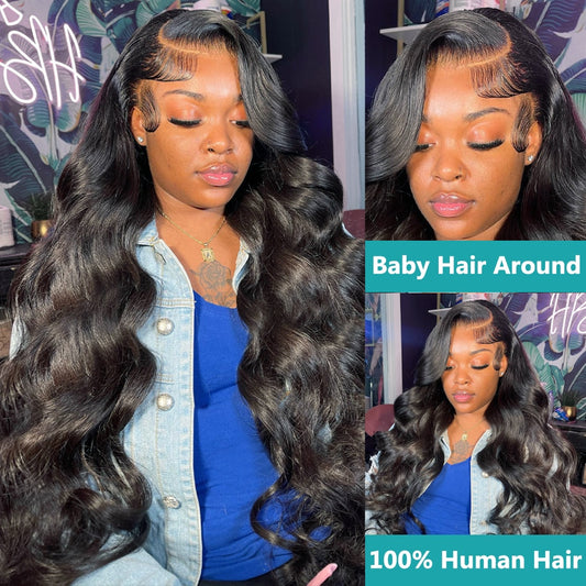 Body Wave Transparent Lace Frontal Wig