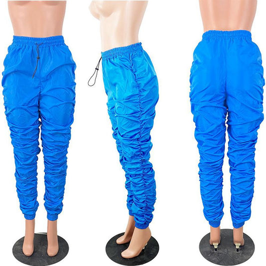 Ruched Cargo Joggers