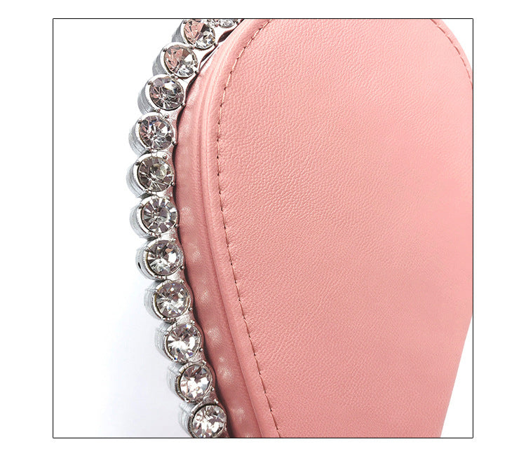 Heart Shaped Diamond Clutch