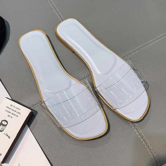 Transparent Flat Shoes