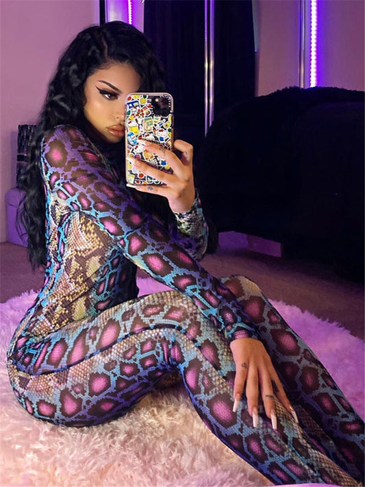 Sexy Snake Jumpsuit