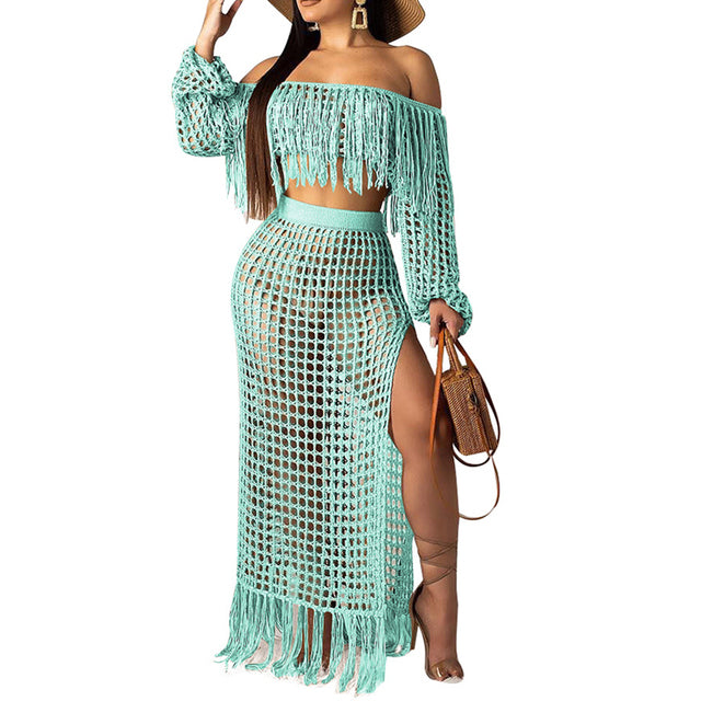Summer Daze 2 Piece Crochet Set