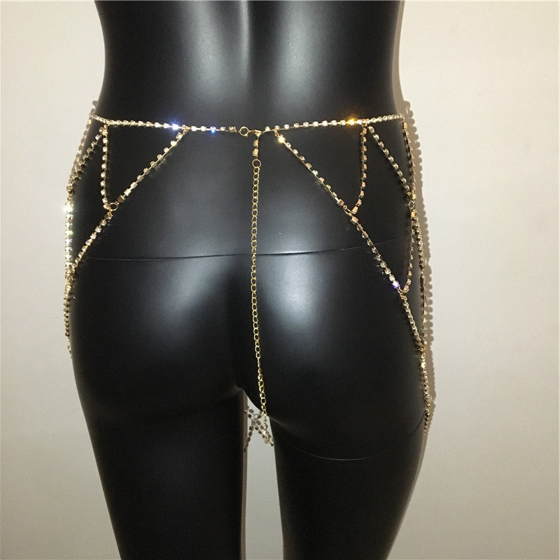 Metal Stones Cover Up Skirt