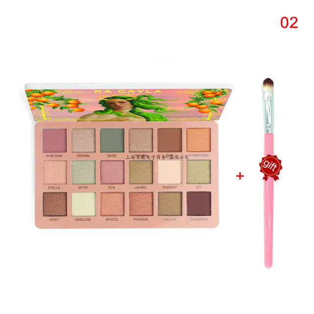 18 Color Nude Eyeshadow Palette
