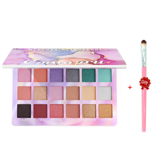 18 Color Nude Eyeshadow Palette