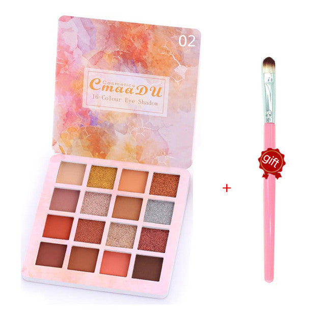 18 Color Nude Eyeshadow Palette