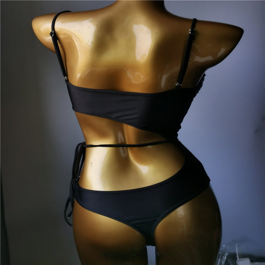 Cassandra Cut Out Bling Bikini