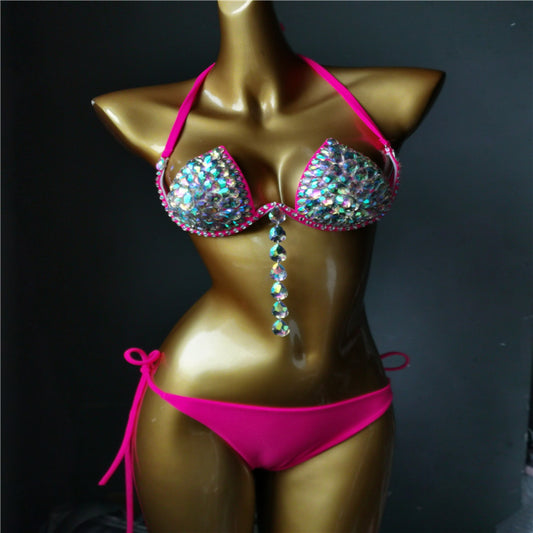 Mermaid Vacation Diamond Bikini Set