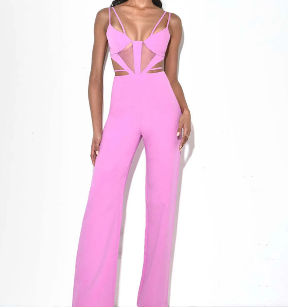 Pink Love Jumpsuit