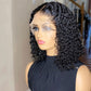 Deep Wave Wet And Wavy Lace Front Bob Wig (Pre Plucked)