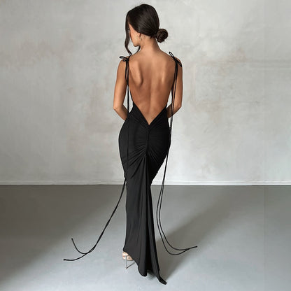 Pretty Wings Backless Dress