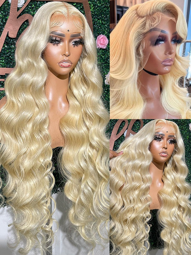 Body Wave 613 Lace Frontal Human Hair Wig