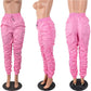 Ruched Cargo Joggers