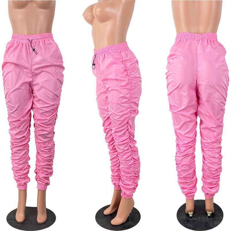 Ruched Cargo Joggers