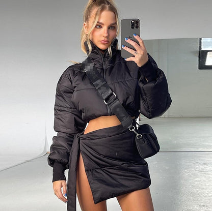 Puffer Jacket & Skirt (BUY SEPARATELY)