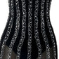 Crystal Lines Mini Dress