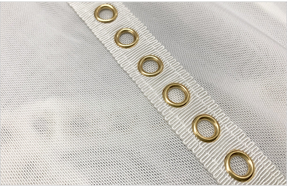 Lace up Gold Eyelets Pants