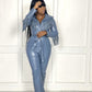 Cow Girling It Jumpsuit