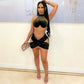 Wrap Me Up Mini Dress