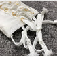 Lace up Gold Eyelets Pants