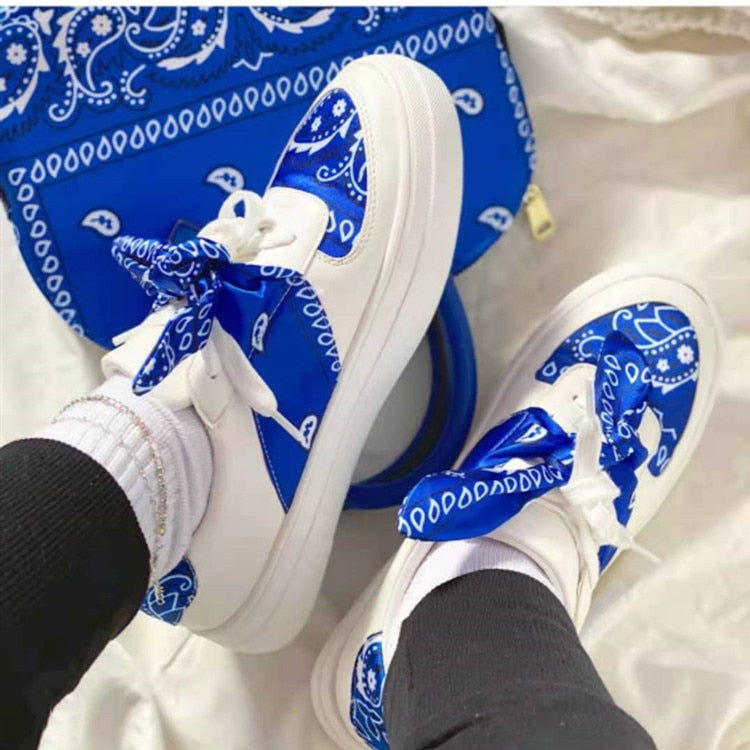 Bandana Platform Shoes