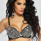 Sequined Diamond Bra