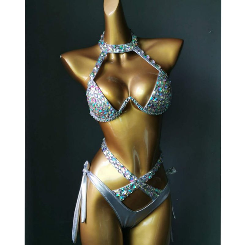 Crossing Lines Bikini Set