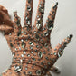 Rhinestones Gloves