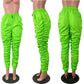 Ruched Cargo Joggers