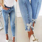 Diamond Bow Slim Jeans