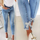 Diamond Bow Slim Jeans