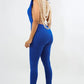 Pearl Chain Backless Jumpsuit
