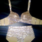 Diamante Bling Bathing Suit