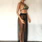 Sexy 3 Piece Bikini Cover Up Set