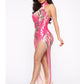 Sequin Palms Dress