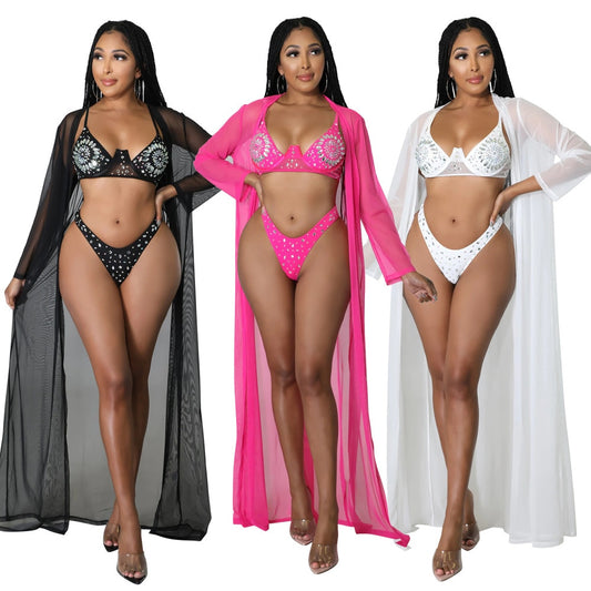 Twilight Dreams Three Piece Swim Set