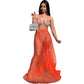 Sexy 3 Piece Bikini Cover Up Set