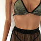 Sexy 3 Piece Bikini Cover Up Set