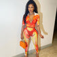 Orange Body 2 Pcs Set