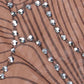 Brown Petals Dress