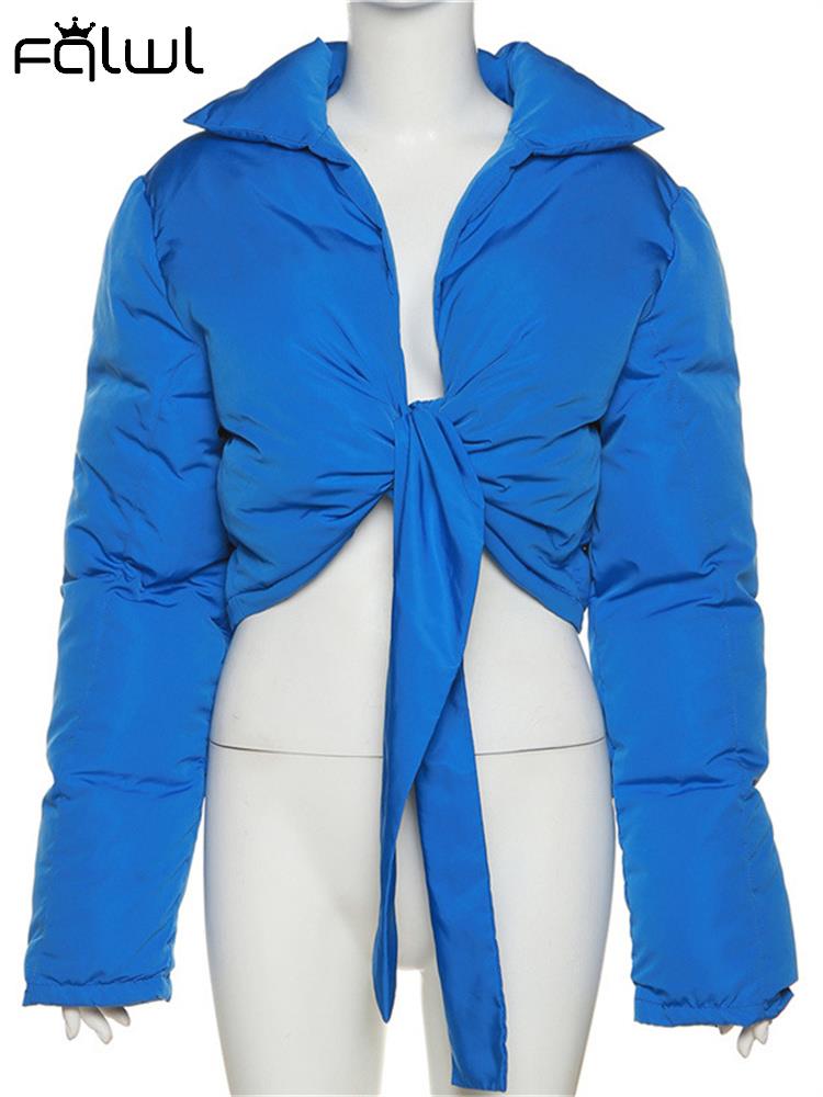 Tie Me Up Puffer Jacket