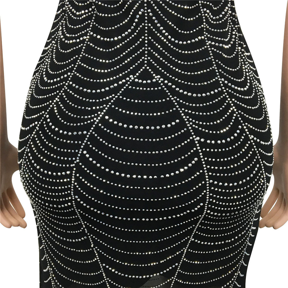 Web Of Sparkles Maxi Dress