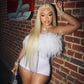 Feather Romper