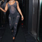 Black Butterflies Jumpsuit
