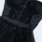 See Through Corset Maxi Dress