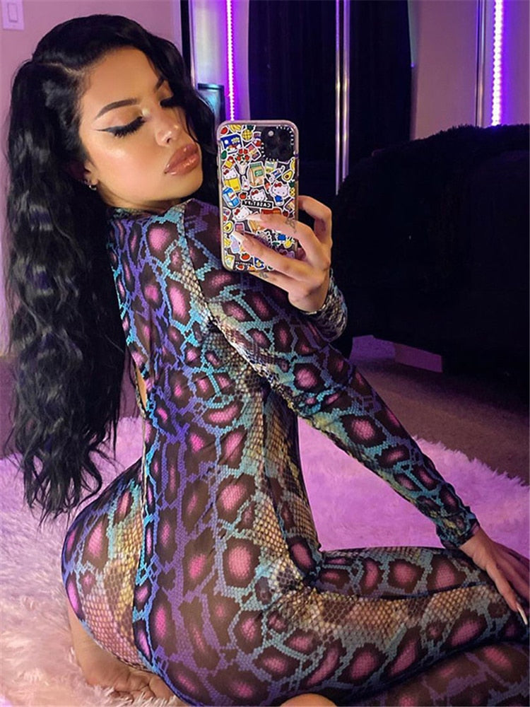 Sexy Snake Jumpsuit