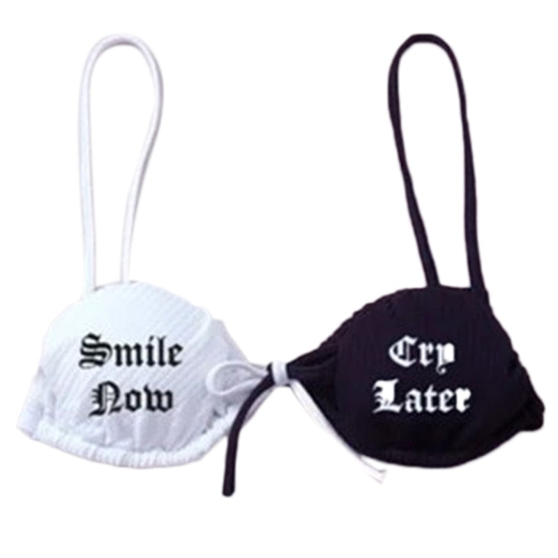 Laugh Now Cry Later Bikini Set