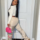 Bandage Cargo Lace Up Pants