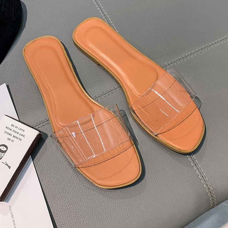 Transparent Flat Shoes