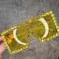 Oversized Crystal Sunglasses